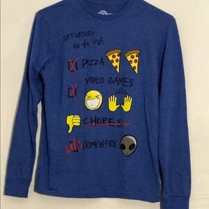 NWT Mad Engine T-Shirt Size med blue‎